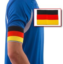 Kapitänsbinde Klassik Deutschland sw/rot/gold für Mannschaftskapitän Spielführer