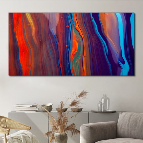 Malerei abstrakte kunst 140x70 - malerei,