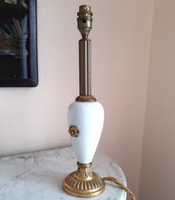 Lampenfuß antik Porzellan +