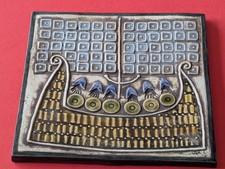 Vintage Keramik Wandfliese