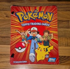 Pokémon Topps Karten Mappe / Topps Ordner / Sammlung Vintage