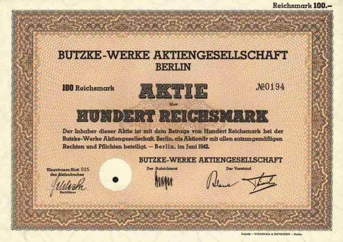 Butzke werke 1942 berlin - werke,