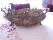Jardiniere Massiv Messing 42