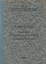 NVA VORSCHRIFT Tankwagen auf LKW Ural 375D