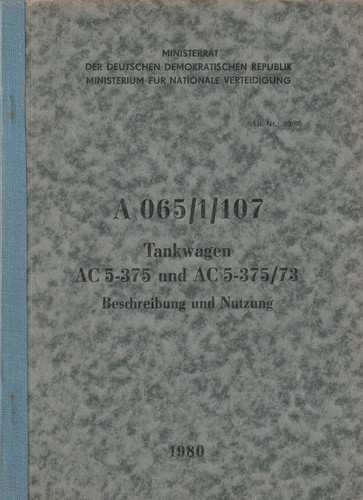 Nva vorschrift tankwagen - vorschrift,
