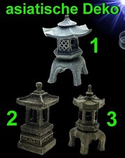 Aquarium Deko 🍀 ASIATISCHE DEKORATION PAGODE TEMPEL 🍀 Asien Zubehör Terrarium
