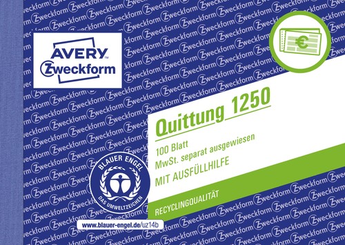 Zweckform quittungsblock - zweckform,
