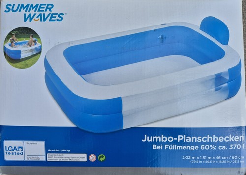 Jumbo planschbecken x - 2,02,