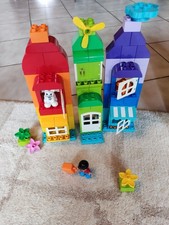 Lego Duplo 10854 Set Komplett Fenster Türen viele bunte Steine mit Karton