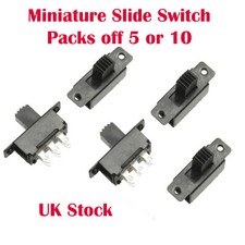 DPDT Miniatur Schiebeschalter 0,5 Amp mit M2 Befestigungen