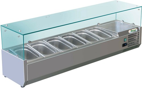 Gastro kühlaufsatzvitrine - gastro,