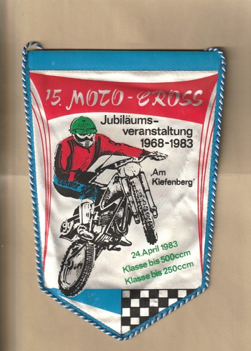 Wimpel ddr motorsport - 15, moto