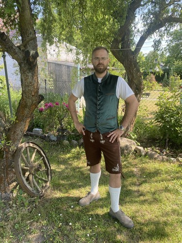Herren lederhose hose - herren,