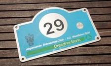 OLDTIMER AUTO RALLYE SCHILD #