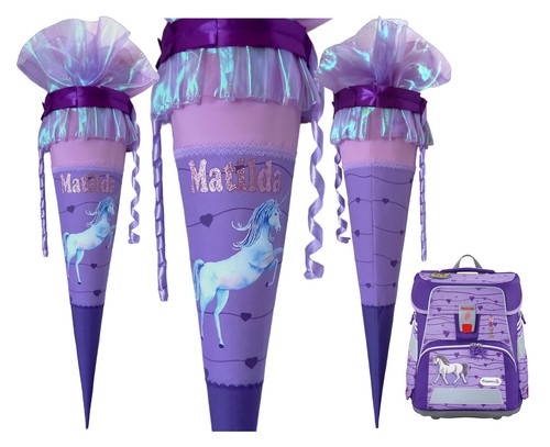 Schultüte einhorn passend - einhorn,,