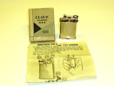 CLARK LIFTARM POCKET PETROL LIGHTER - FEUERZEUG - OVP - 1930 - U.S.A. - NICE