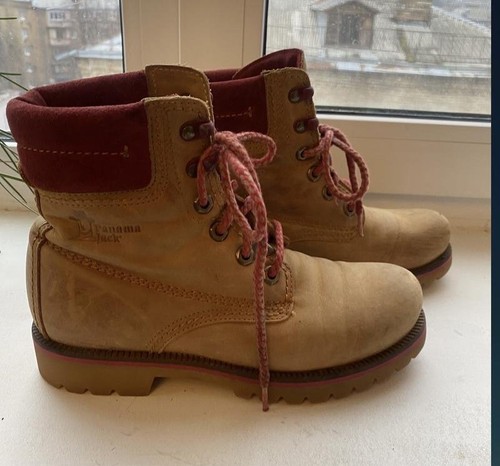 Women panama jack boots - panama, orange