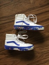 VANS für kids (blau weiss) 507452 Gr. 29 EU / 12.0 US Mit Schnürsenkeln 