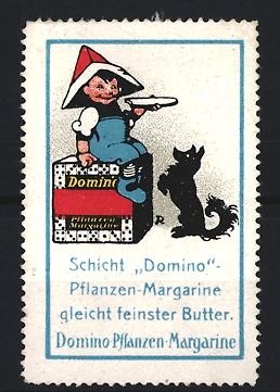 Reklamemarke schicht domino - reklamemarke,
