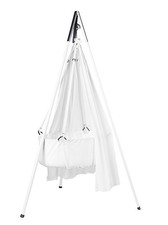 Leander babywiege weiß mit - weiß,