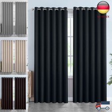 Vorhänge blickdicht thermo - vorhänge,