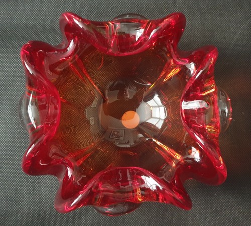 Vintage mcm dickschliff rot - mcm,