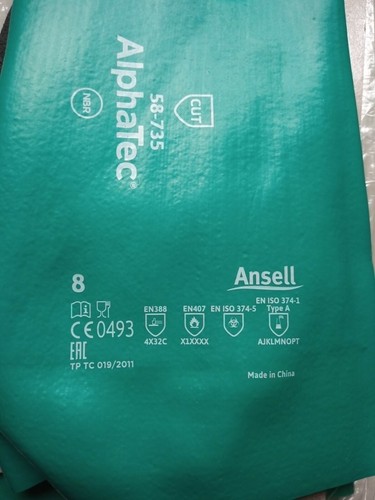 Set paar handschuhe - paar, ansell