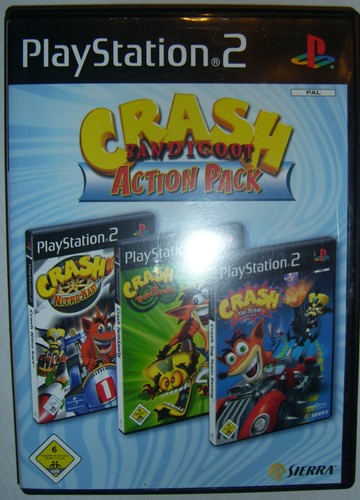 Crash bandicoot action - crash, pack