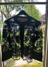 Unique tuleh black sheer - unique,