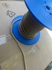 Spinnfaser Seil Ø8mm   /  ca. 30 Meter Reste Rolle  /  Cont2Pal4aRolle12