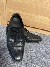 Feste Herren Halbschuhe Schnürschuhe Schuhe Lloyd Leder schwarz, Gr. 9 (Gr. 43)