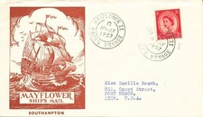Maiden Voyage MAYFLOWER II '57 Southampton Großbritannien Plymouth Massachusetts