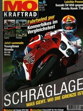 Zeitschrift MO Motorrad #8 von 2000 Bimota Honda Hawk Suzuki SV Buell Cagiva