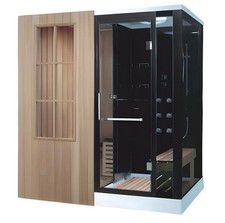 Sauna Dampfsauna Dampfdusche