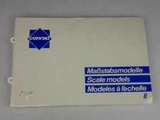 Conrad Maßstabs Katalog II 1/43 1/50 Seite 3 bis 168 Buch 132646