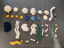 Wolle Faden KONVOLUT aus Omas