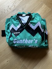 Retro Trikot Erika- 11-teiliger Trikotsatz - Fußballtrikot in grün - Größe XXL