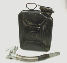 Metall-5 l Reserve- Kanister mit Einfüllstuzen, Retro, Vintage, Marke: Siegas