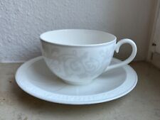 Villeroy & Boch Gray Pearl Frühstückstasse mit Untertasse Jumbotasse XXL TOP!