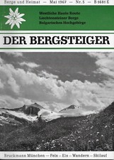 ZEITSCHRIFT  " DER BERGSTEIGER