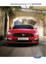 Ford Mustang Coupe Cabrio+Navi Betriebsanleitung Deutsch