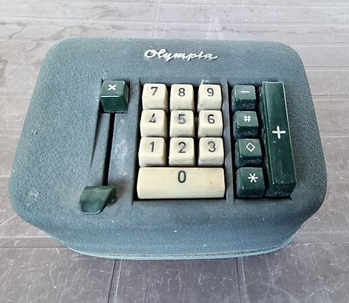 Olympia rechenmaschine sehr - olympia,