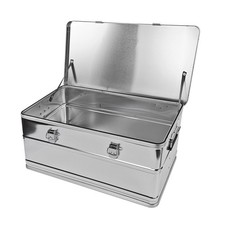 Alubox Alu Box Transportbox Transportkiste Werkzeugbox 90 L / 77,5x42,5x33,5 cm