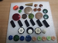 Konvolut alte Knöpfe Bakelit