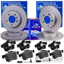 ATE BREMSSCHEIBEN + BELÄGE VORNE + HINTEN für MERCEDES C-KLASSE W204 S204 C204