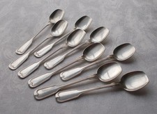 *RAR* Seltener Eis- / Zuckerlöffel Augsburger Faden in 800er Silber Österreich