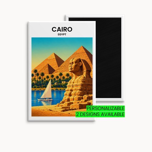 Kairo kühlschrankmagnet - kairo,