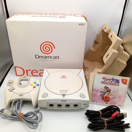 Sega dreamcast console with - console,