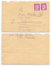 100299 - Beleg - Nauendorf 21.2.1945 nach Plettenberg