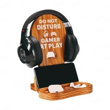 Holz Kopfhörerständer mit